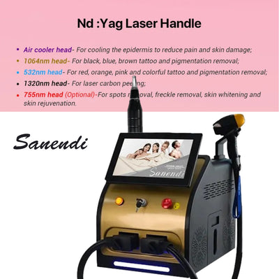 Sanendi 808nm diode laser ND YAG laser SM-05