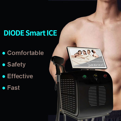 Diode Laser Hair Removal Professional Machine equipment for spa salon 808nm 755nm 1064nm hair removal machine shots ice platinum