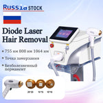 DIODE LASER 3 WAVES 755 808 1064NM