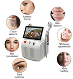 2 in 1 multifunctional laser picosecond tattoo removal nd yag and 808nm diode hair removal pico laser machine